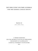 Sign hibi cones and pieri algebras for the general linear groups 