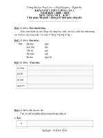 ĐỀ KSCL LẦN 1 (2009 2010) MÔN TOÁN VÀ t.VIỆT LỚP 1 ĐẾN LỚP 5