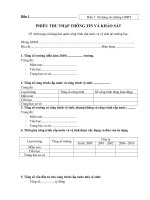 Biểu mẫu 1 (Kèm CV số 327)