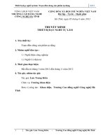 mô hình dạy nghề  trạm đếm sản phẩm