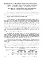 ĐÁNH GIÁ VIỆC PHÂN PHỐI CHIA sẻ NGUỒN nước TỈNH THANH hóa dưới tác ĐỘNG của BIẾN đổi KHÍ hậu 