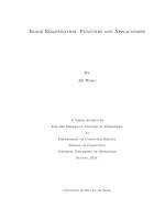 Image registration features and applications 