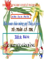 TIET 6  LUC  HAI LUC CAN BANG
