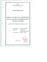 Nghiên cứu về thực vật và thành phần hóa học của loài thuộc chi stephania lour, thu hái ở quảng bình