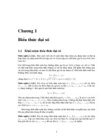 chuyên đề biểu thức đại số