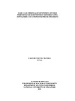 Early age shrinkage monitoring of high performance cementitious mixtures using monolithic and composite prism specimens 