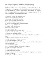 160 câu giao tiếp tiếng anh thông dụng hàng ngày