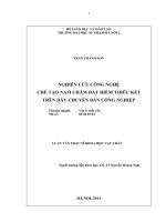 Nghiên cứu công nghệ chế tạo nam châm đất hiếm thiêu kết trên dây truyền bán công nghiệp (LV01434)