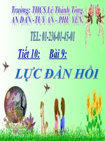 TIET 10  LUC DAN HOI