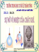 TIET 23  SU NO VI NHIET CUA CHAT KHI