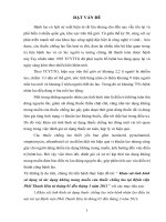 Khảo sát tình hình sử dụng thuốc và tác dụng không mong muốn của thuốc chống lao