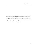 Bioanalytical strategies for the quantification of xenobiotics in biological fluids and tissues 4 