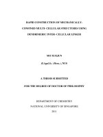 pid construction of mechanically confined multi cellular structures using dendrimeric inter cellular linker 