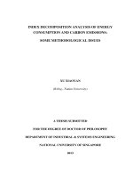 Index decomposition analysis of energy consumption and carbon emissions some methodological issues 