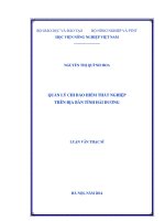 Quản lý chi bảo hiểm thất nghiệp trên địa bàn tỉnh hải dương