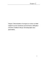 Bioanalytical strategies for the quantification of xenobiotics in biological fluids and tissues 2 