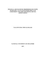 Physical and magnetic properties of  co,pd  based spin valves with perpendicular anisotropy for spintronic device application 