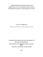 The discourse of efficient speciality ambiguities of active participation in space with personalized location based analytics 