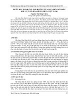 BƯỚC đầu ĐÁNH GIÁ ẢNH HƯỞNG của mưa đến xói mòn KHU vực hồ hòa BÌNH (PHẦN VIỆT NAM) 