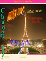 TIET 21  SU NO VI NHIET CUA CHAT RAN