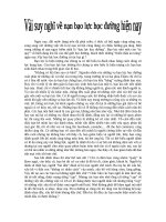 Vài suy nghĩ về nạn bạo lực học đường hiện nay