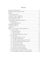 Nghiên cứu phát triển du lịch văn hóa huyện định hóa, tỉnh thái nguyên luận văn ths  du lịch 