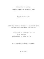 Khối lượng higgs trung hòa trong mô hình siêu đối xứng tối thiểu rút gọn 331