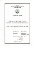 Sàng lọc và phát triển các cây thuốc có tác dụng chữa bệnh phụ khoa