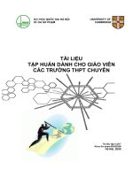 Thiết kế dạy học theo quy trình tiếp cận chuẩn quốc tế