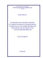 Xác định một số đặc tính sinh vật hoá học của vi khuẩn actinobacillus pleuropneumoniae và streptococcus suis gây bệnh viêm phổi ở lợn nuôi tại huyện việt yên, tỉnh bắc giang và đề xuất biện pháp phòng trị