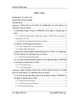 Công tác tuyển dụng tại Công ty TNHH đầu tư xây dựng và thương mại An Thái