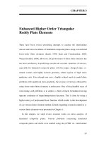 Development of higher order triangular element for accurate stress resultants in plated and shell structures 3 