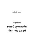 Giáo trình đại số giao hoán