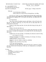 Ds máy tính được đem vào fòng thi TNTHPT 2011