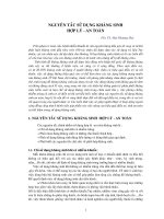 Sử dụng kháng sinh an toàn hợp lý