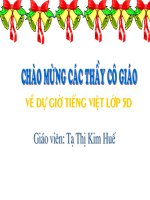 Luyen tap lien ket cau bang cach thay the TN