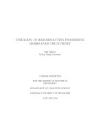 Streaming of high resolution progressive meshes over the internet 