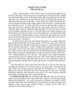 Nghị luận xã hội về tình trạng Tiếng Việt hiện nay