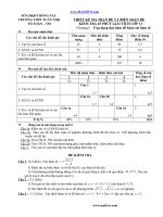 Đề kiểm tra giải tích 12