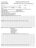 ĐỀ ÔN THI HS GIỎI TIẾNG VIỆT LỚP 5 ĐỀ SỐ 2