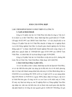 Báo cáo thực tập tổng hợp công ty cổ phần vận tải ô tô vĩnh phúc