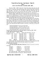 Cách viếtbản báo cáo tổng kết và kế hoạch nhiệm vụ của một năm học