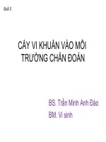 Baif giảng môi trường chuẩn đoán 