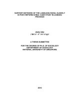 Case study in jiangsu province 