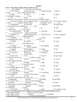 Thi HK II tieng anh tang cuong 6