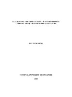 Elucidating the genetic basis of severe obesity  learning from the experiments of nature 