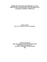 Prediction of novel biochemical class disease related proteins and microRNAs by machine learning approach 