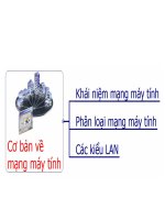 bài giảng các phần cơ bản của máy tính