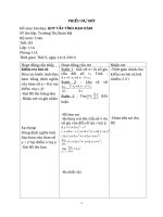 Giáo án quy tắc tính đạo hàm