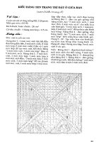 Ebook Hướng dẫn đan móc đăng ten: Phần 2  Thiên Ân
